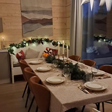 Villa Arctic Giantlog With Private Ice Rink